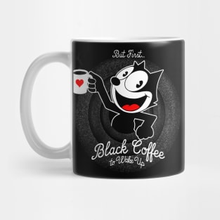 But First black Coffee Mug